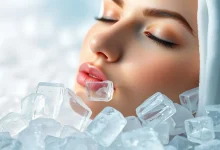 فواید و مضرات یخ برای صورت به همراه طرز استفاده از آن