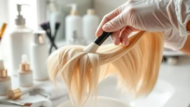 آموزش قدم به قدم دکلره مو در خانه