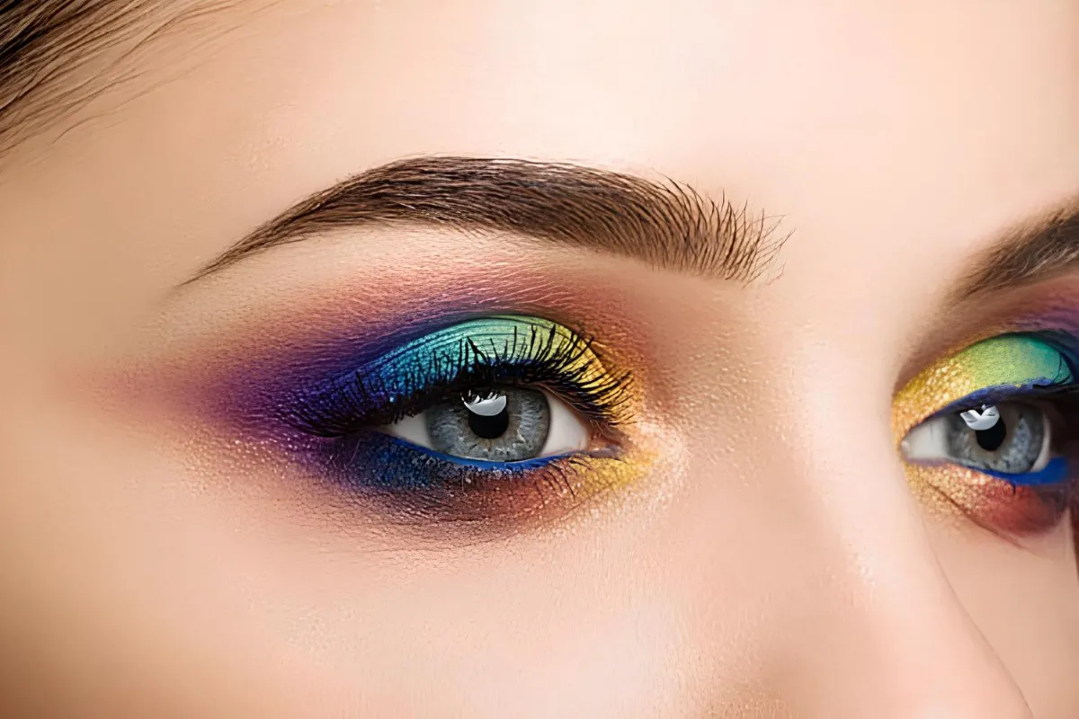 استفاده از سایه ی چشم