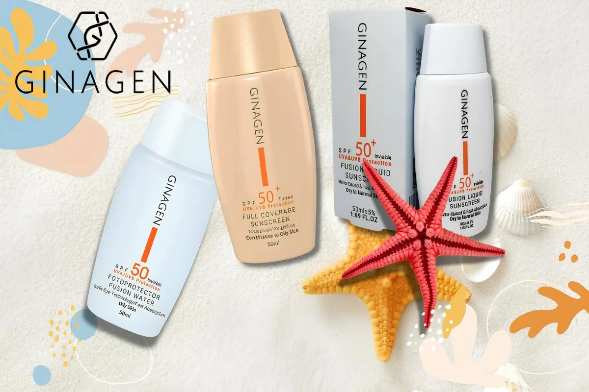 انواع ضد آفتاب ژیناژن برای پوست شما