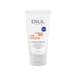کرم ضد آفتاب SPF 50 سان دیفنس انلیل مناسب پوست خشک و خیلی خشک حجم 50 میلی لیتر - بی رنگ
