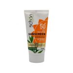 کرم ضد آفتاب دابل شیلد SPF 50 شون مناسب پوست نرمال تا خشک حجم 50 میلی لیتر - بی رنگ