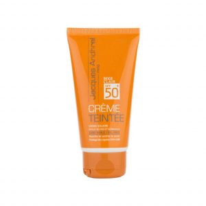 کرم ضد آفتاب فاقد چربی SPF 50 ژاک آندرل مناسب پوست چرب و مستعد آکنه حجم 50 میلی لیتر - بژ روشن