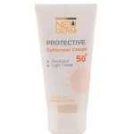 کرم ضد آفتاب نئودرم مدل Highly Protective Max Tinted SPF50 مناسب پوست خشک و معمولی حجم 50 میلی لیتر - بژ تیره