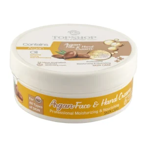 کرم مرطوب کننده تاپ شاپ مدل آرگان حجم 200 میلی لیتر