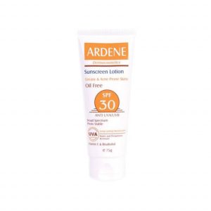 لوسیون ضد آفتاب فاقد چربی آردن SPF 30  وزن 75 گرم