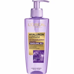 ژل شستشوی صورت هیالورونیک اسید 200میل لورال مدل HYALURON