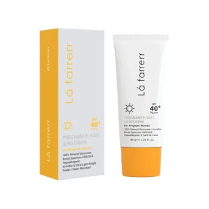 کرم ضد آفتاب بارداری SPF40 لافارر حجم 40 میلی لیتر - بی رنگ