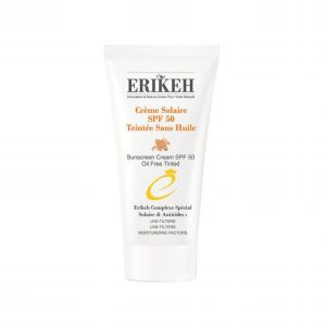کرم ضد آفتاب فاقد چربی اریکه SPF 50 مناسب پوست های چرب و مستعد جوش حجم 50 میلی لیتر - رنگی
