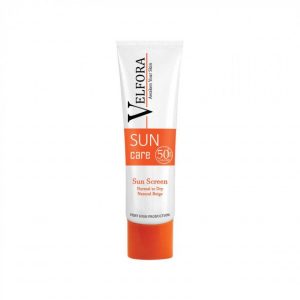 کرم ضد آفتاب ولفرا مدل Normal To Dry SPF 50 وزن 40 گرم - بژ طبیعی