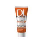 کرم ضد آفتاب SPF50 درمالیفت مناسب پوست چرب شماره 2 حجم 40 میلی لیتر - بژ طبیعی