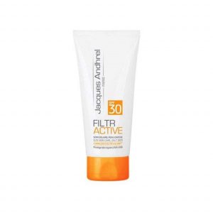 کرم ضد آفتاب ژاک آندرل مدل Filter Active SPF 30 حجم 50 میلی لیتر - بی رنگ