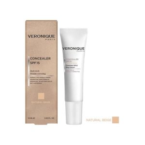 کانسیلر SPF15 ورونیک حجم 15 میلی لیتر - بژ طبیعی