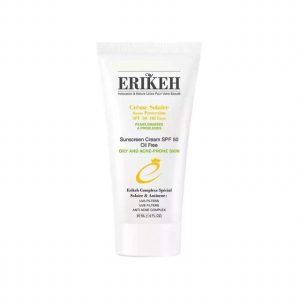 کرم ضد آفتاب فاقد چربی اریکه مدل آنتی آکنه SPF 50 حجم 50 میلی لیتر - بی رنگ