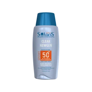 ژل ضد آفتاب sport کلییر نیوژن spf 50 آردن سولاریس مناسب پوست چرب و جوش دار حجم 100 میلی لیتر - بی رنگ