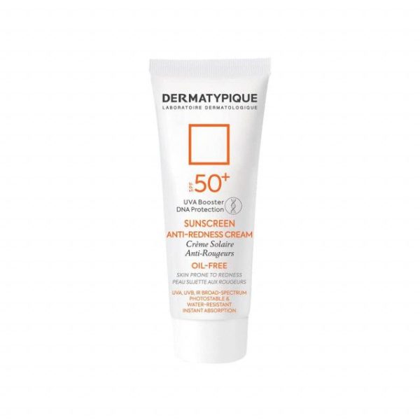 کرم ضد آفتاب درماتیپیک SPF50 مناسب پوست های قرمز و حساس حجم 40 میلی لیتر