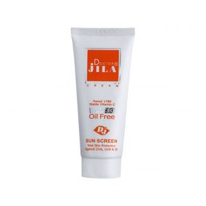 کرم ضد آفتاب فاقد چربی دکتر ژیلا SPF 30 مناسب پوست چرب و مختلط وزن 65 گرم - بی رنگ