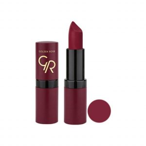 رژ لب جامد گلدن رز مدل Velvet Matte شماره 20