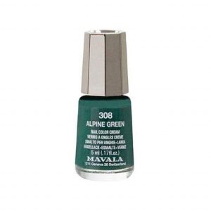 لاک ناخن ماوالا مدل Alpine Green شماره 308