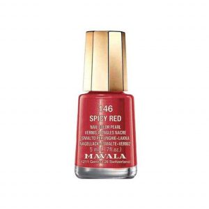 لاک ناخن ماوالا مدل Spicy red شماره 146