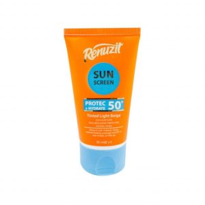 کرم ضد آفتاب رنگی رینوزیت مدل SPF 50 حجم 50 میلی لیتر - بژ روشن