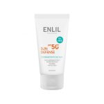 کرم ضد آفتاب SPF 50 فاقد چربی سان دیفنس انلیل مناسب پوست چرب و مختلط حجم 50 میلی لیتر - بی رنگ
