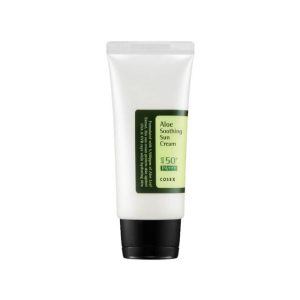 کرم ضد آفتاب SPF 50 کوزارکس حاوی آلوئه ورا حجم 50 میلی لیتر - بی رنگ