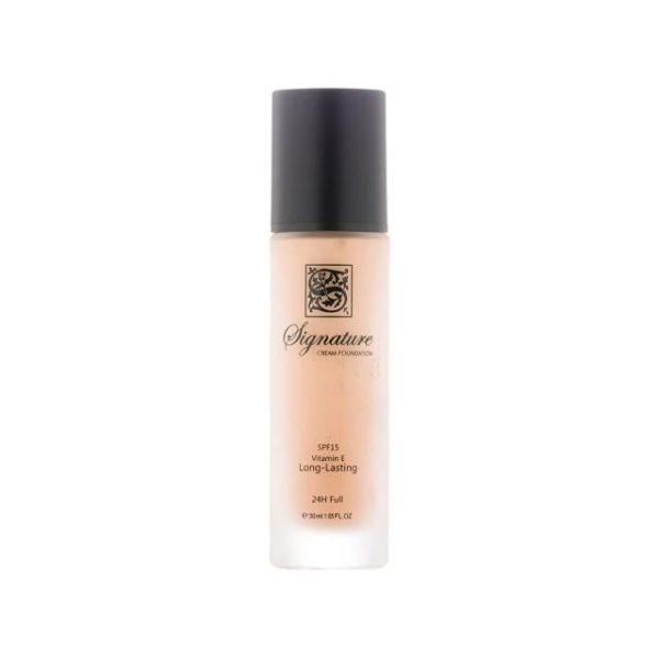 کرم پودر پمپی SPF15 سیگنیچر شماره F003 حجم  35 میلی لیتر