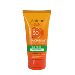 کرم ضد آفتاب آردن مدل Acnesol SPF50 وزن 50 گرم - بژ طبیعی