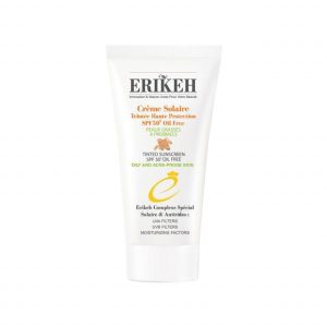 کرم ضد آفتاب فاقد چربی اریکه مدل آنتی آکنه SPF 50 حجم 50 میلی لیتر - رنگی