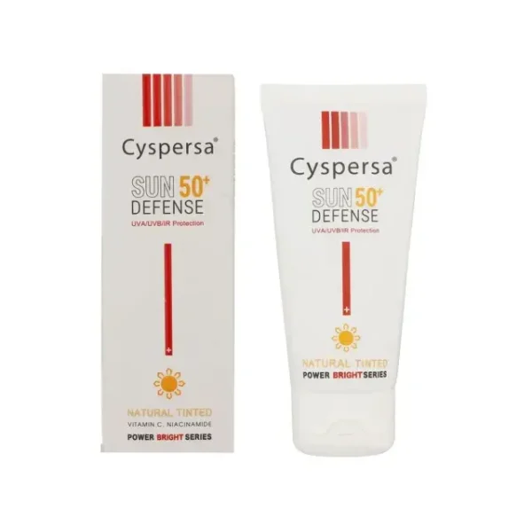 کرم ضد آفتاب رنگی SPF50 سیسپرسا حجم 50 میلی لیتر