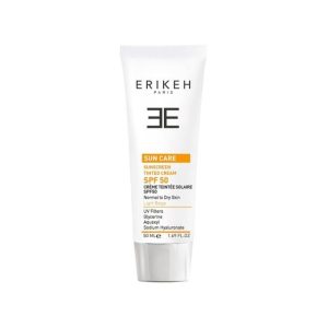کرم ضد آفتاب اریکه SPF 50 مناسب پوست خشک و نرمال حجم 50 میلی لیتر - بژ روشن
