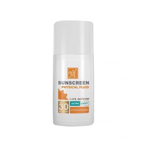 فلوئید ضد آفتاب فیزیکال مای مدل Safe Defence SPF 30 حجم 50 میلی لیتر