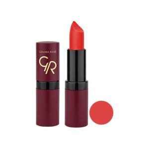 رژ لب جامد گلدن رز مدل Velvet Matte شماره 24