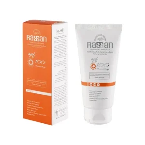 کرم ضد آفتاب رنگی SPF100 راسن حجم 40 میلی لیتر - مناسب پوست خشک