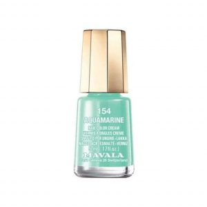 لاک ناخن ماوالا مدل Aquamarine شماره 154