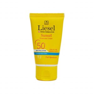 کرم ضد آفتاب لایسل مدل Sunsel مناسب پوست مختلط حجم 40 میلی لیتر - T2