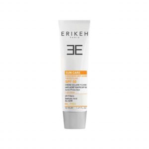 فلوئید ضد آفتاب و ضد جوش اریکه مدل Oil Free SPF 50 حجم 50 میلی لیتر - بژ روشن