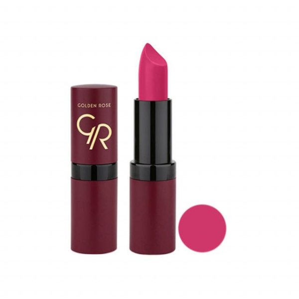 رژ لب جامد گلدن رز مدل Velvet Matte شماره 11