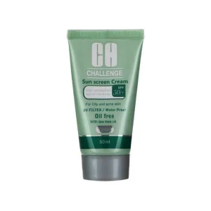 کرم ضد آفتاب چلنج مدل Tinted For Oily And Acne Skin SPF50 حجم 50 میلی لیتر - رنگی