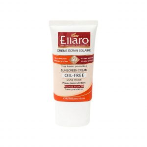 کرم ضد آفتاب فاقد چربی SPF 50 الارو مناسب پوست های چرب حجم 40 میلی لیتر - بژ طبیعی