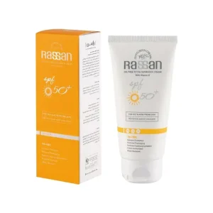 کرم ضد آفتاب فاقد چربی SPF50 راسن حجم 40 میلی لیتر - مناسب پوست چرب