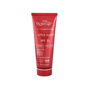 کرم ضد آفتاب آردن اکسپرت ایج مدل Vita-Sun SPF 35 مناسب پوست معمولی حجم 45 میلی لیتر - بی رنگ