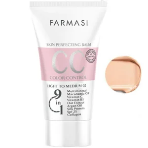 سی سی کرم فارماسی رنگ Light to Medium 02 حجم 50 میل
