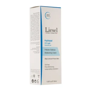 کرم آبرسان لایسل مدل Light مناسب پوست چرب و مختلط حجم 50 میلی لیتر